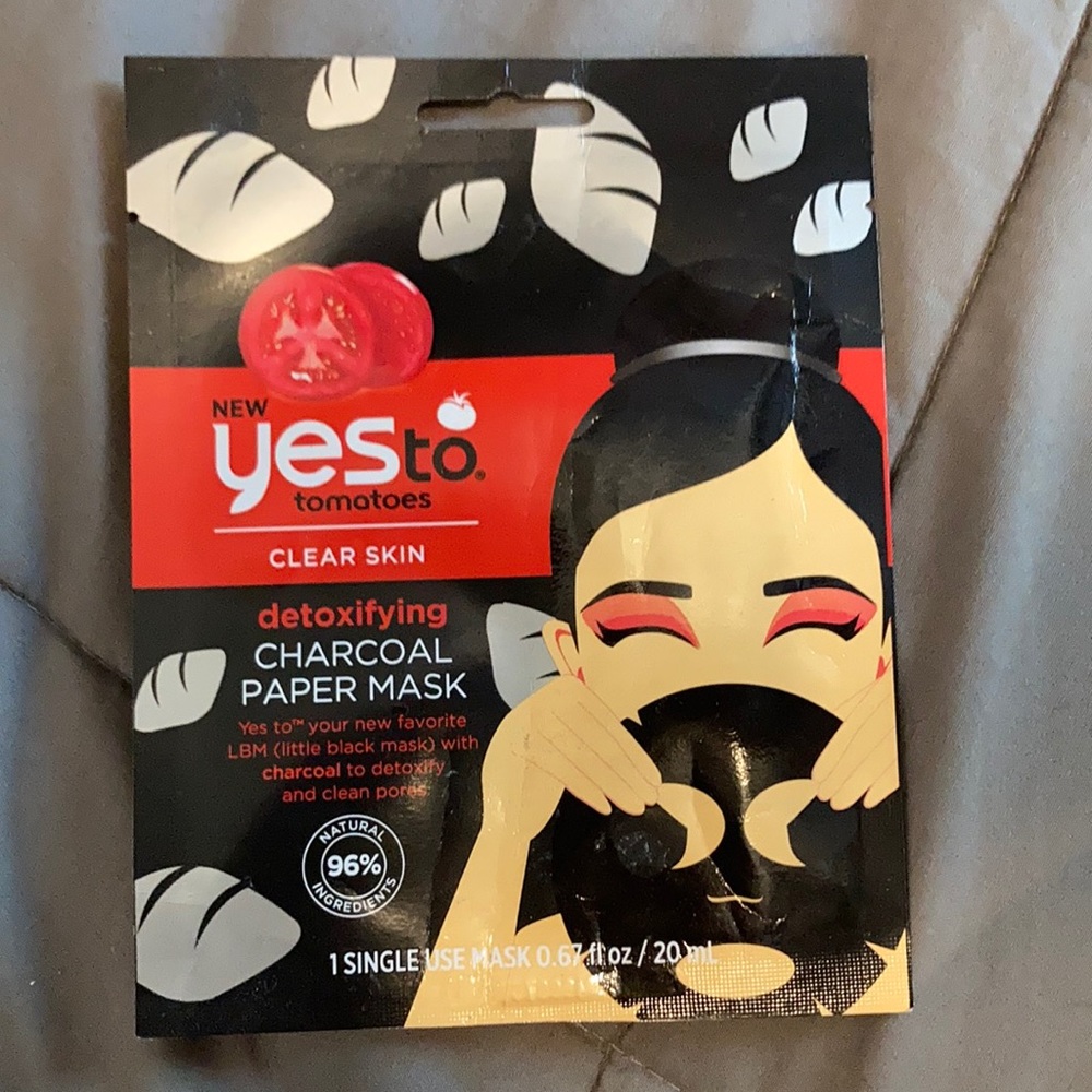 yes to tomato face mask sheet